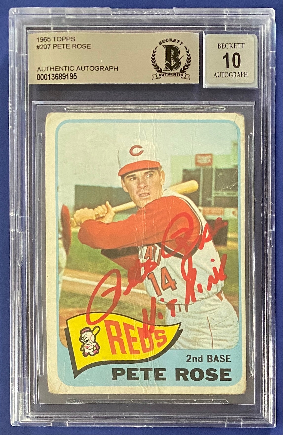 1965 Topps Pete deals Rose