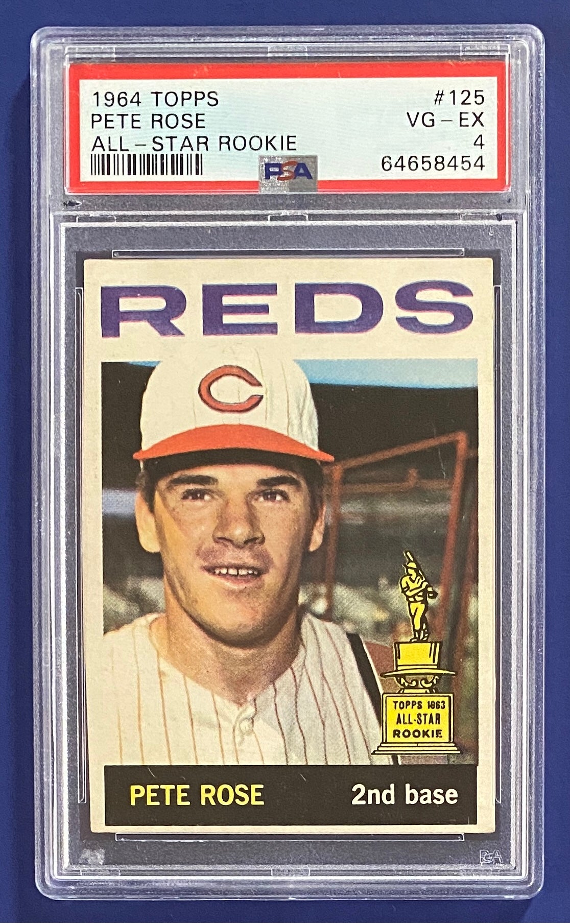Pete Rose 1964 Topps All-Star PSA 4 – Father and Son Sports