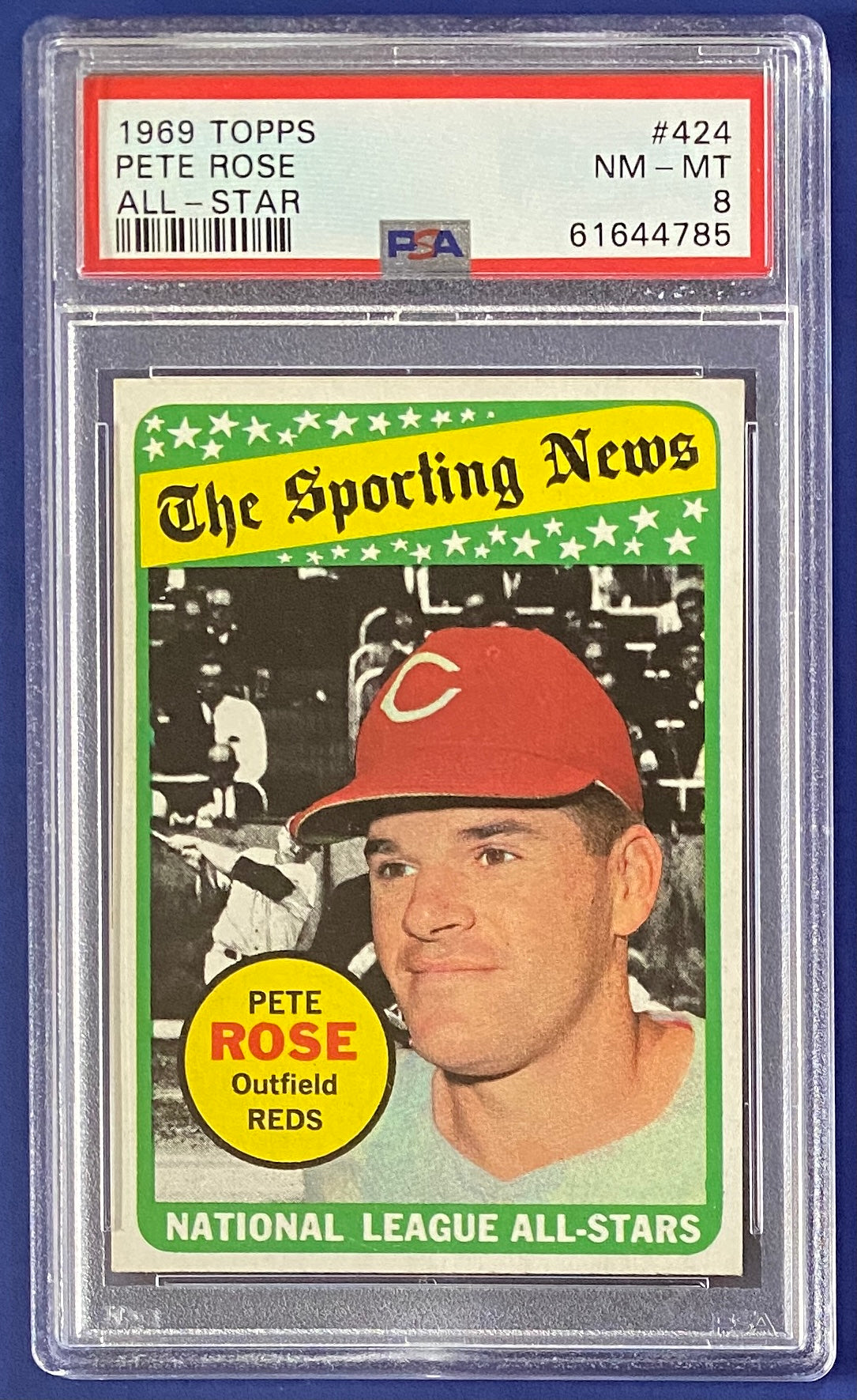 Pete Rose 1964 Topps All-Star PSA 4