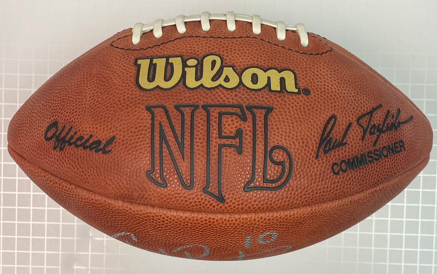 Chad Pennington Signed Football