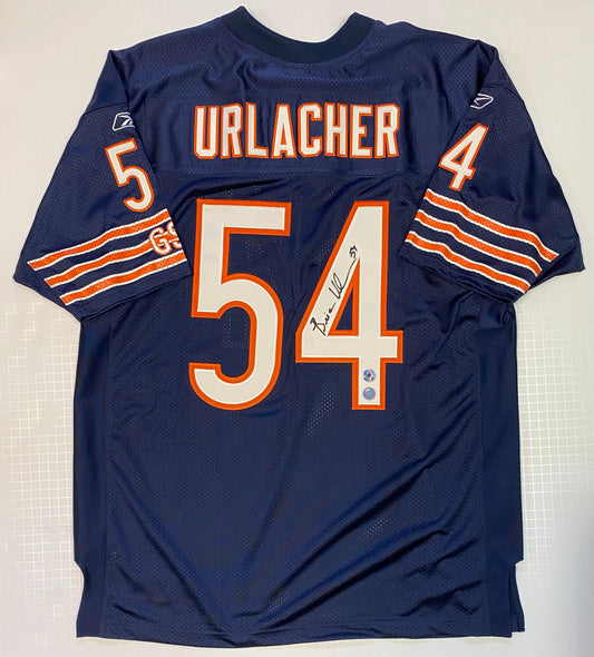 Brian Urlauber Signed Chicago Bears Jersey