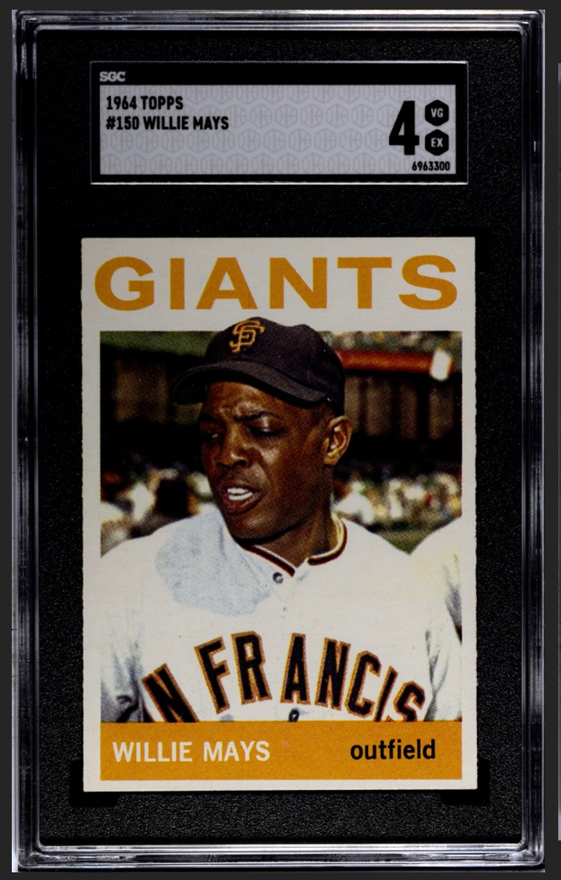 Willie Mays 1964 Topps SGC 4