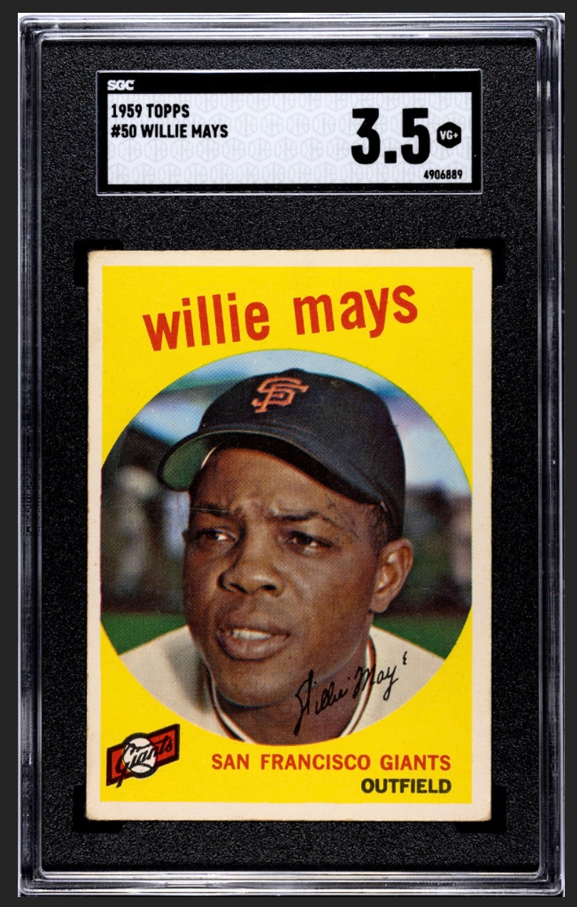 Willie Mays 1959 Topps SGC 3.5