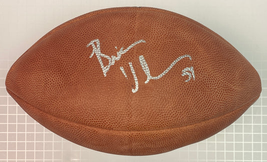 Brian Urlacher Signed Football