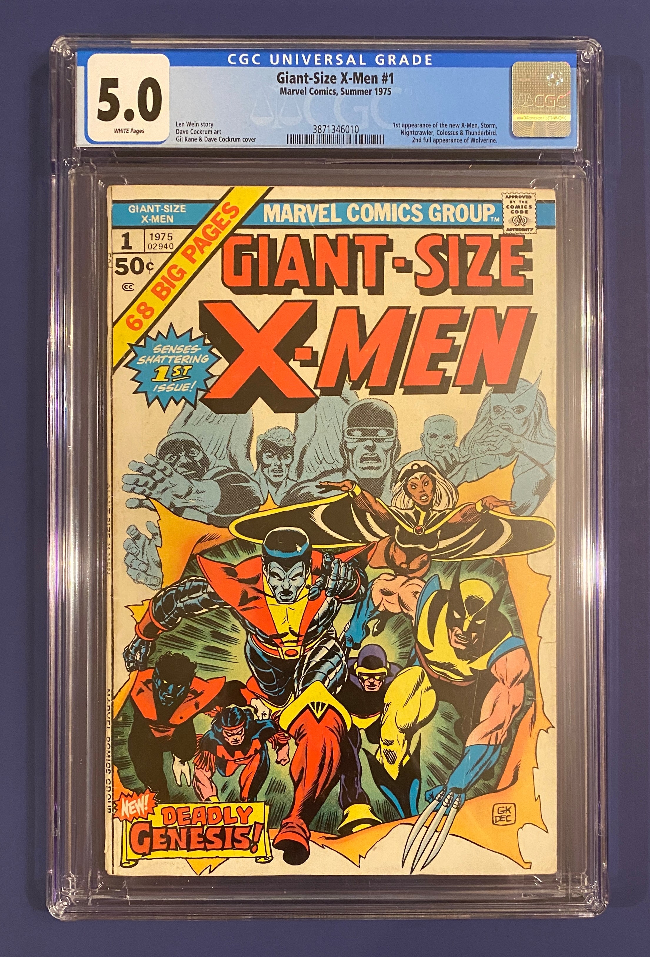 X-Men #102 CGC 5.0 hot