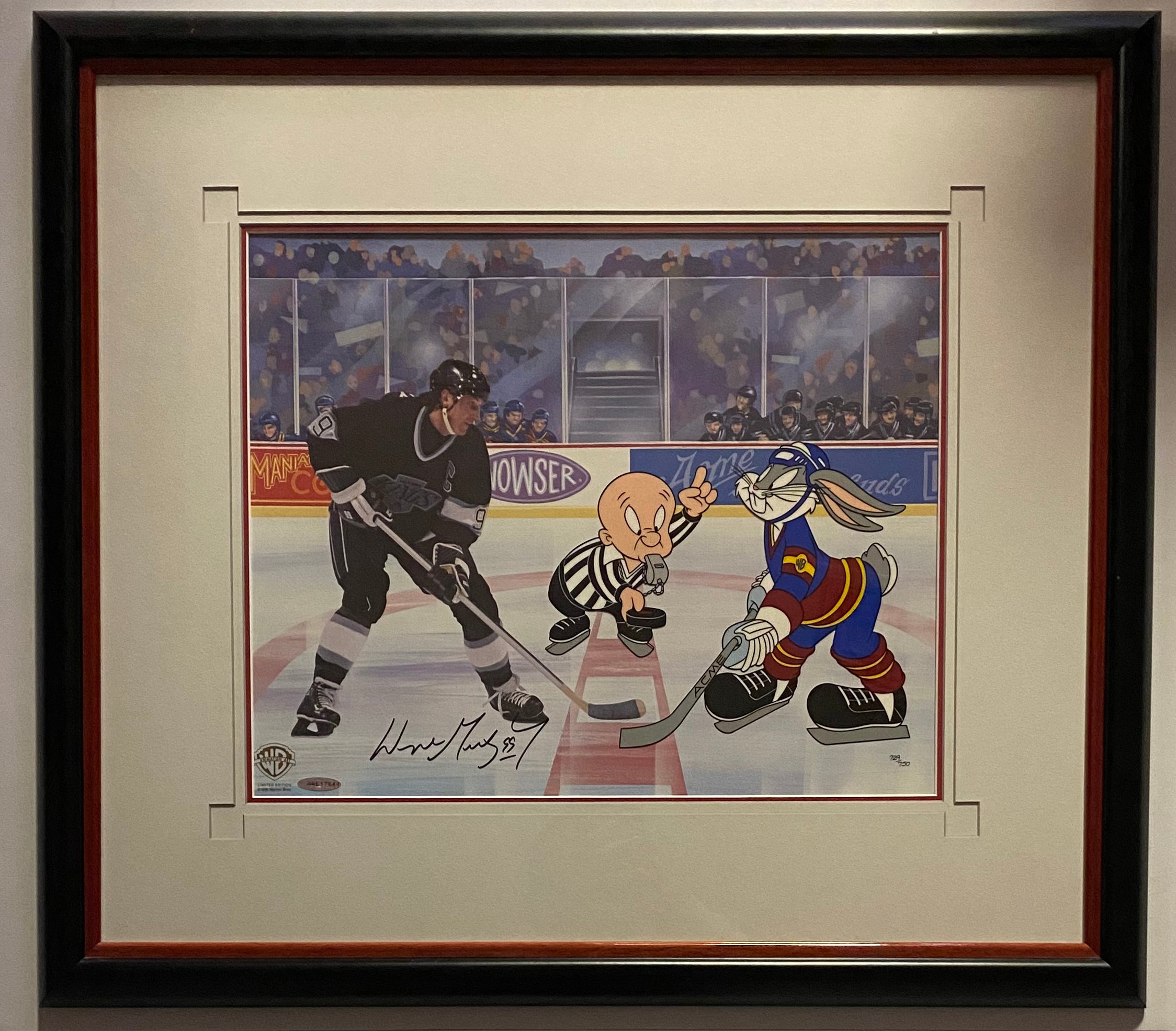 Wayne Gretzky autographed “The Great Ones” LE UPPER DECK – Father and ...